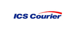 The logo of ICS Courier in the list of Pinnacle Associates Partnerships/ Clients